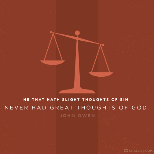 Slight Thoughts of Sin