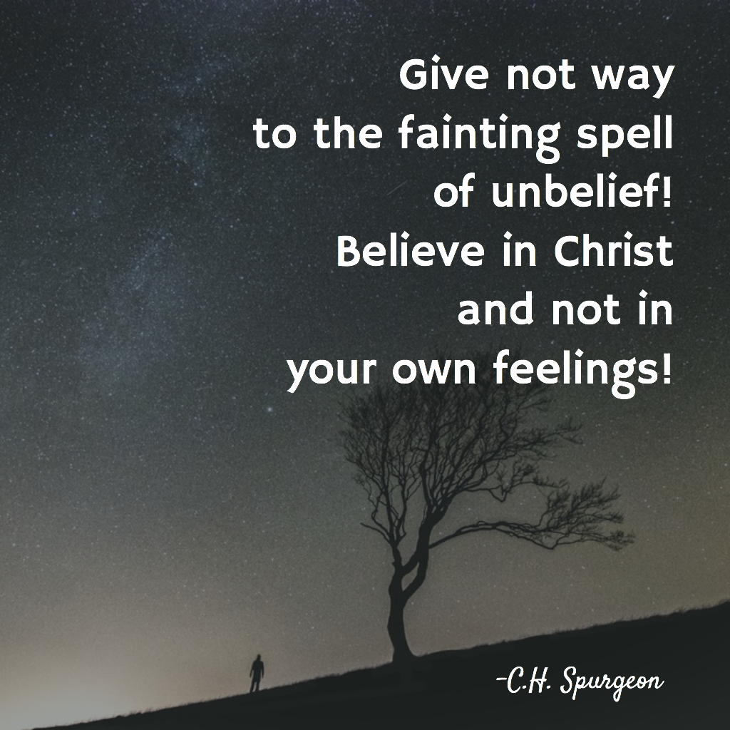 give not way - spurgeon